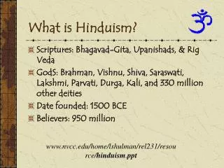 what is hinduism