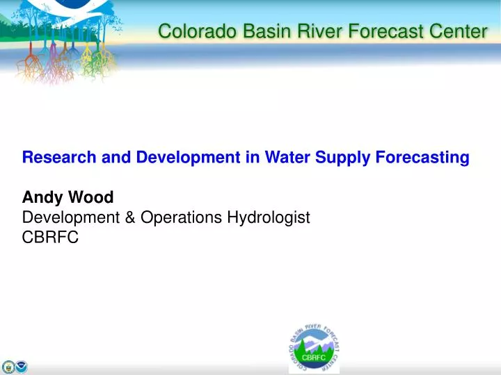 colorado basin river forecast center