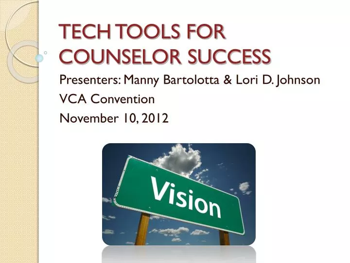 tech tools for counselor success