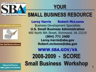 YOUR SMALL BUSINESS RESOURCE