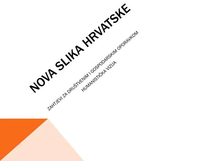 nova slika hrvatske