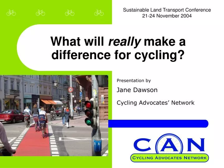 what will really make a difference for cycling