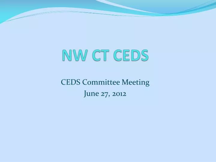 nw ct ceds