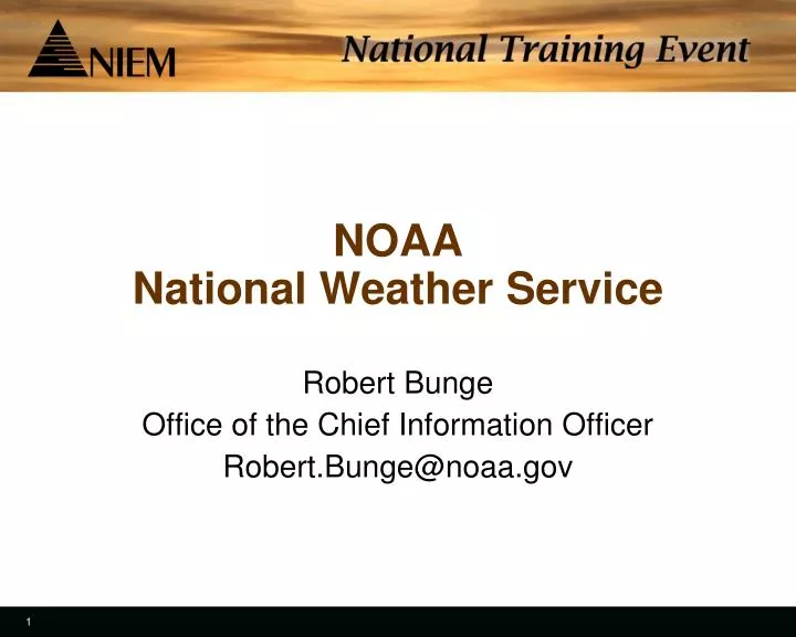 noaa national weather service
