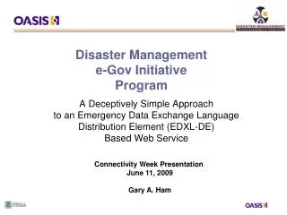 Disaster Management e-Gov Initiative Program