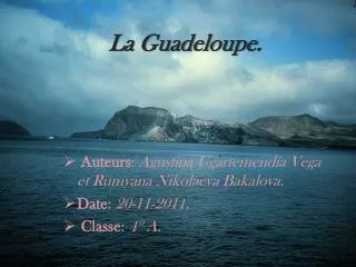 la guadeloupe