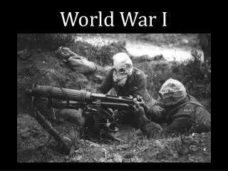 World War I