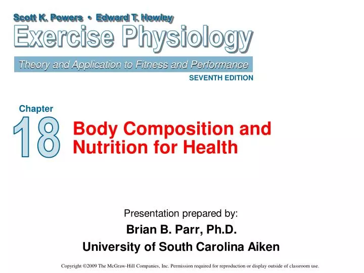 body composition and nutrition for health