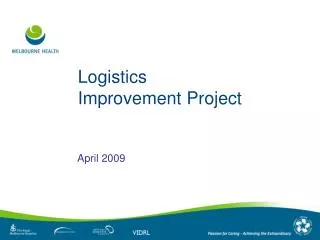 Logistics Improvement Project