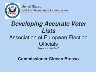 United States Election Assistance Commission