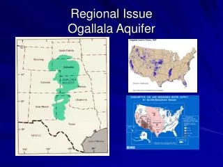 Regional Issue Ogallala Aquifer