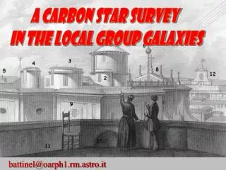 A Carbon Star Survey in the Local Group galaxies