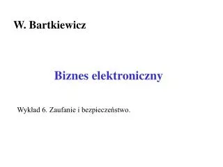 biznes elektroniczny
