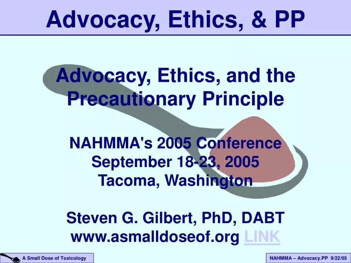 advocacy ethics pp