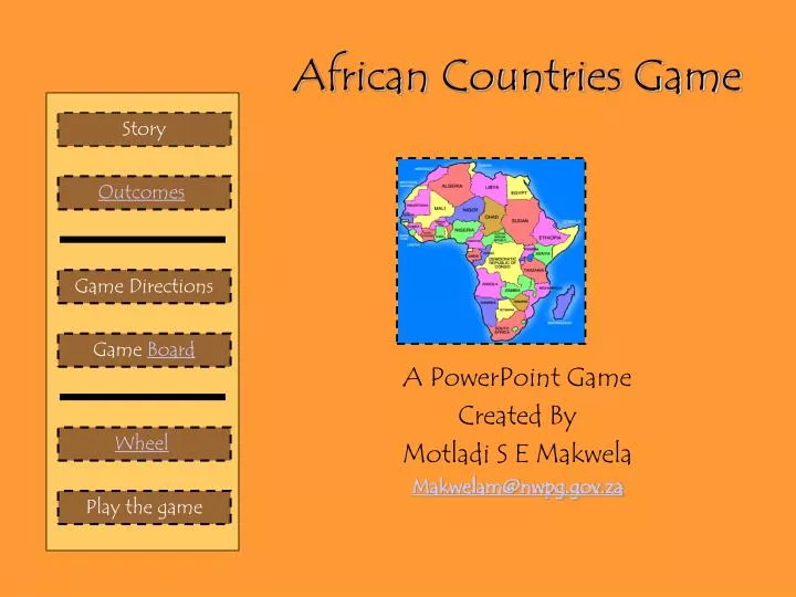 african countries game