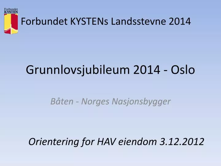 grunnlovsjubileum 2014 oslo