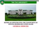 TAN TAO UNIVERSITY - slide 1