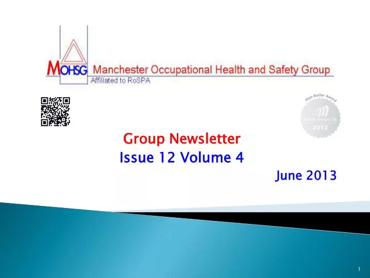 group newsletter issue 12 volume 4 june 2013