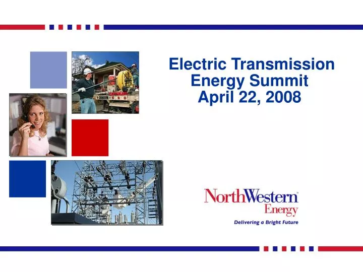 electric transmission energy summit april 22 2008