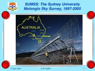 SUMSS: The Sydney University Molonglo Sky Survey, 1997-2005