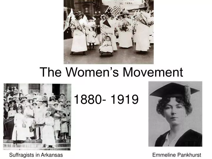 the women s movement