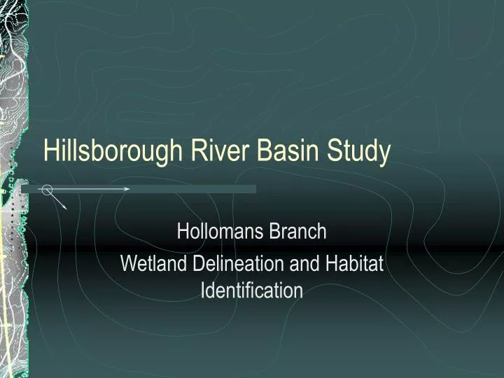 hillsborough river basin study
