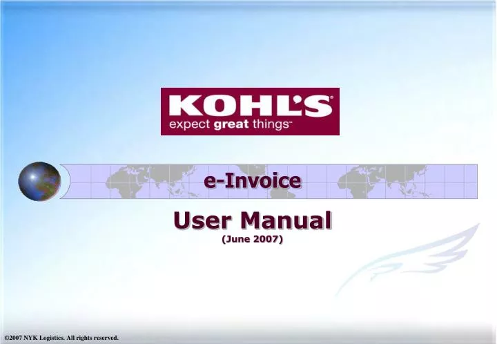 e invoice user manual june 2007