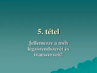 5 t tel