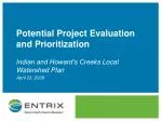 Potential Project Evaluation and Prioritization - slide 1