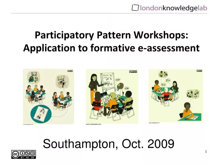 participatory pattern workshops application to formative e assessment