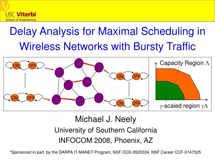 delay analysis for maximal scheduling in wireless networks with bursty traffic