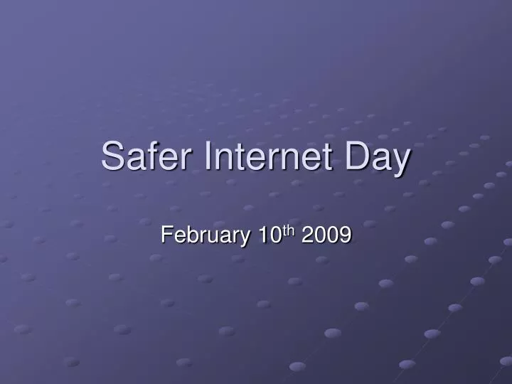 safer internet day