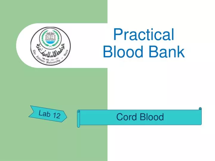 practical blood bank