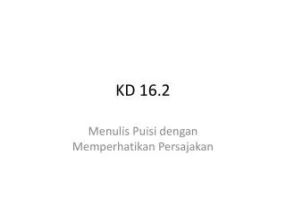 kd 16 2