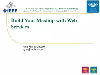 Build Your Mashup with Web Services