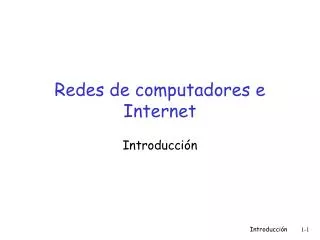 redes de computadores e internet