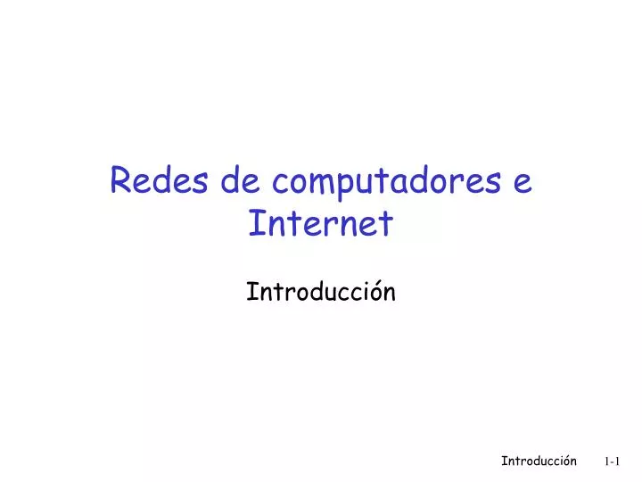 redes de computadores e internet
