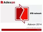 Adexon 2014 - slide 1