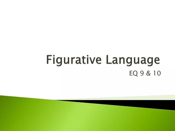 figurative language