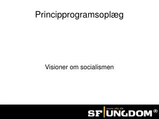 visioner om socialismen