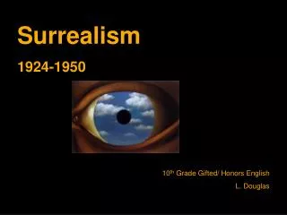 Surrealism 1924-1950