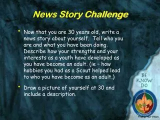 News Story Challenge