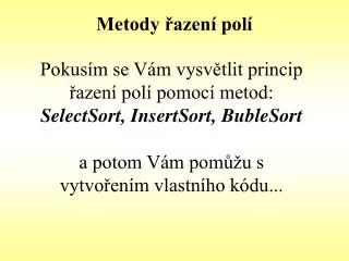 metody azen pol