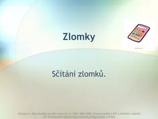 zlomky
