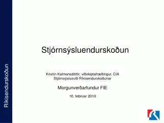 stj rns sluendursko un