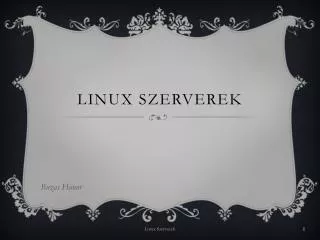linux szerverek