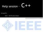 Introduction to C++ Programming: Basics, Variables, Input/Output, and Operators - slide 1