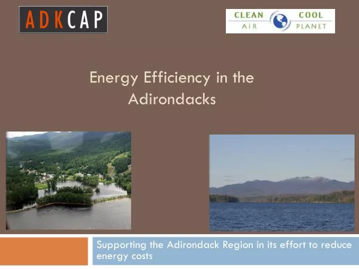 energy efficiency in the adirondacks