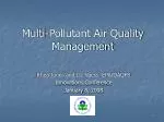 Multi-Pollutant Air Quality Management - slide 1