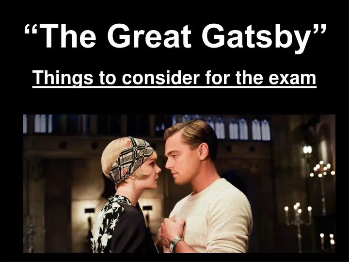 the great gatsby